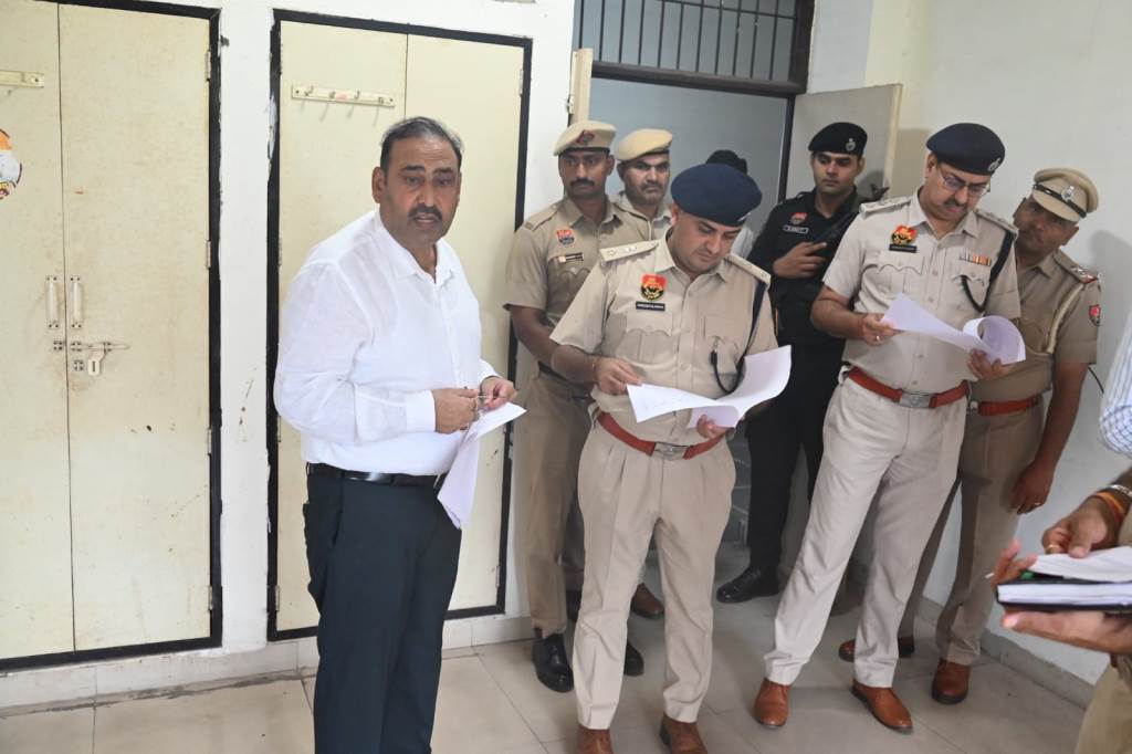Inspector General of Police Inspects Narcotics Seized Under NDPS Act